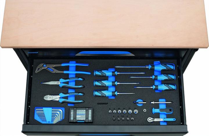 Image du produit Gedore WorkMo B3 avec assortiment d'outils 110 pcs.