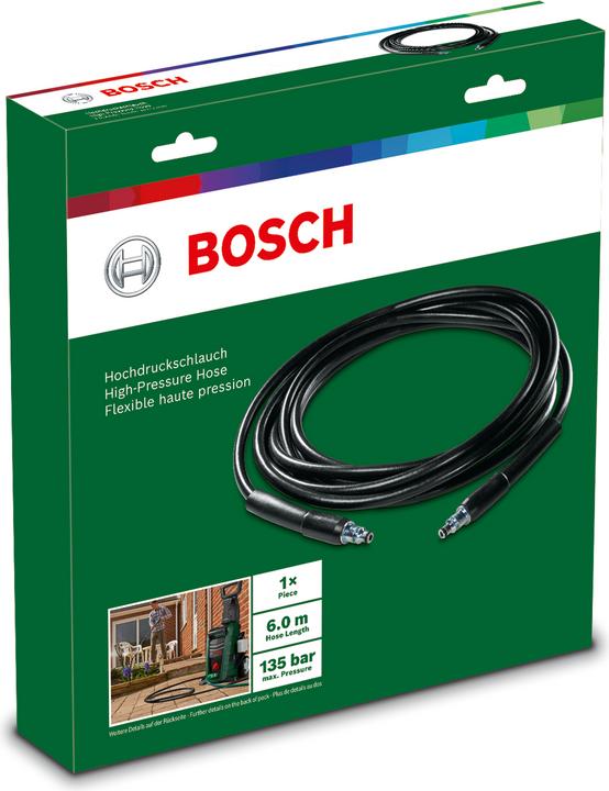 Immagine prodotto Bosch Home & Garden Tubo flessibile ad alta pressione da 6 m per AQT 33, 35 e 37