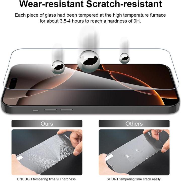 Produktbild Protectorking 1x echtes Tempered 9H Panzerhartglas 3D KLAR (1 Stück, Microsoft Lumia 640 XL)