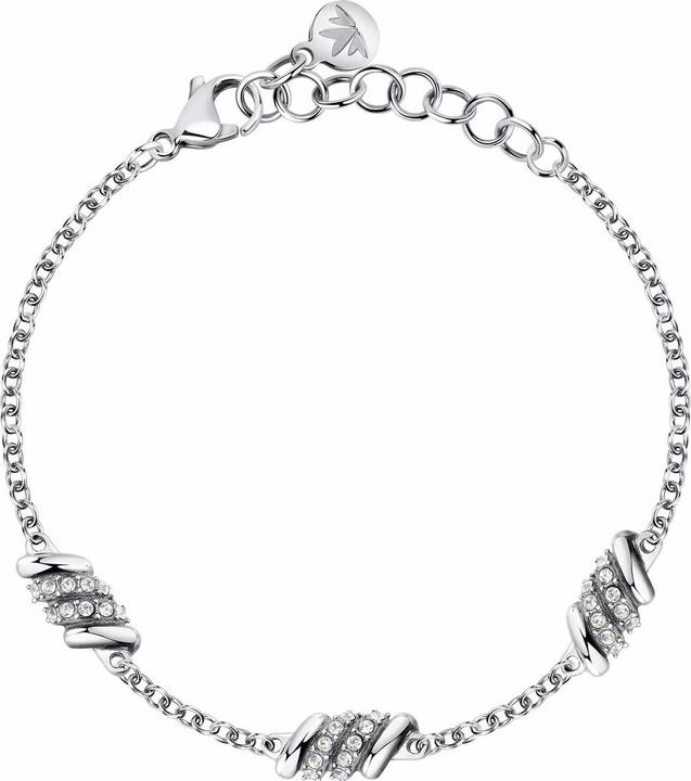 Morellato Charming Steel Bracelet with Torchon Crystals SAWZ06 (19 cm, Edelstahl)