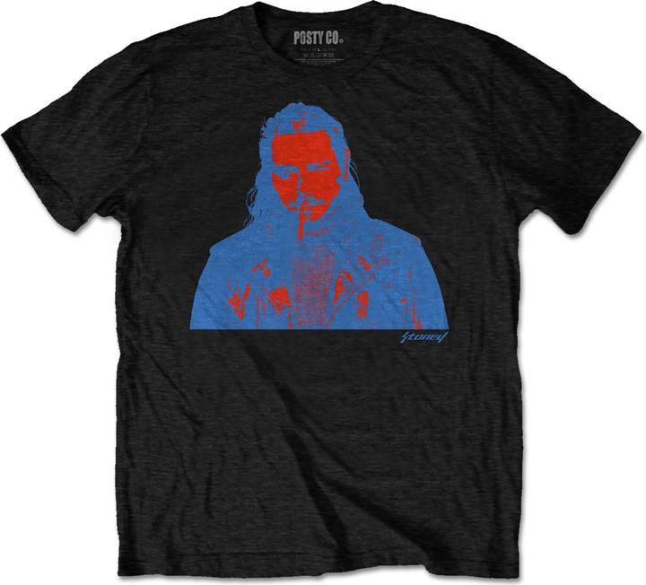 Immagine prodotto Post Malone Red & Blue Photo (M)