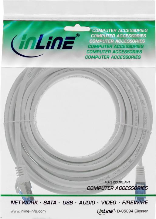 Actual product image InLine Patchkabel (S/FTP, CAT6a, 10 m)