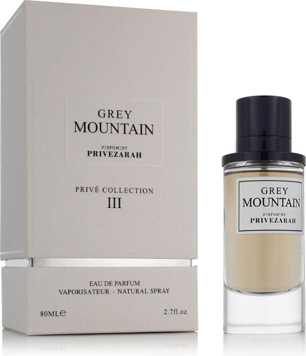 Actual product image Zarah Grey Mountain Privé Collection III Eau de Parfum - 80ml (Eau de parfum, 80 ml)
