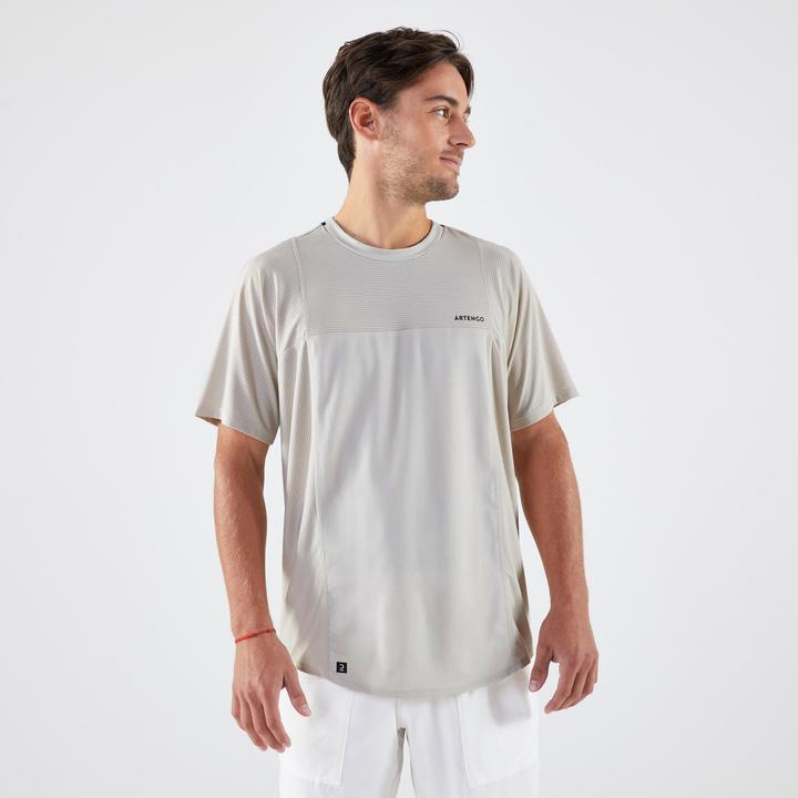 Kuikma Tennis T-Shirt Herren - DRY Gaël Monfils beige (XL)