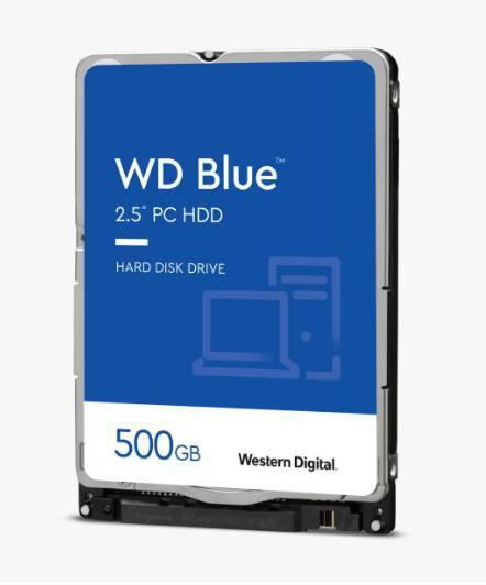 Image du produit WD Blue Mobile 500GB HDD SATA (0.50 To, 2.5")