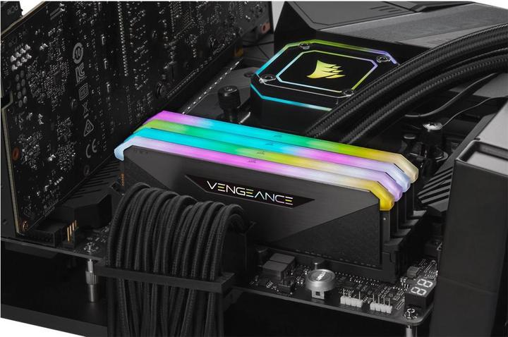 Actual product image Corsair Vengeance RGB RT (2 x 16GB, 3200 MHz, DDR4-RAM, DIMM)