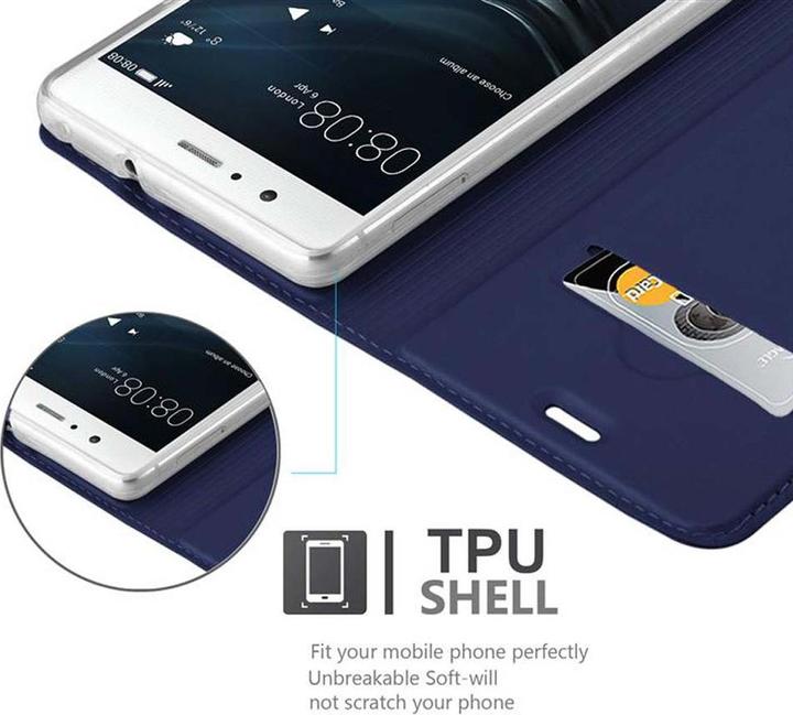 Image du produit Cadorabo Book Classy Style Cover (Huawei P9 Lite)