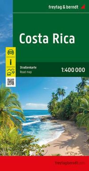 Produktbild Costa Rica, Strassenkarte, 1:400.000, freytag & berndt