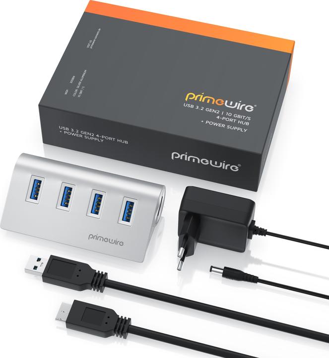 Produktbild Primewire Verteiler (USB-A, 4 Ports)