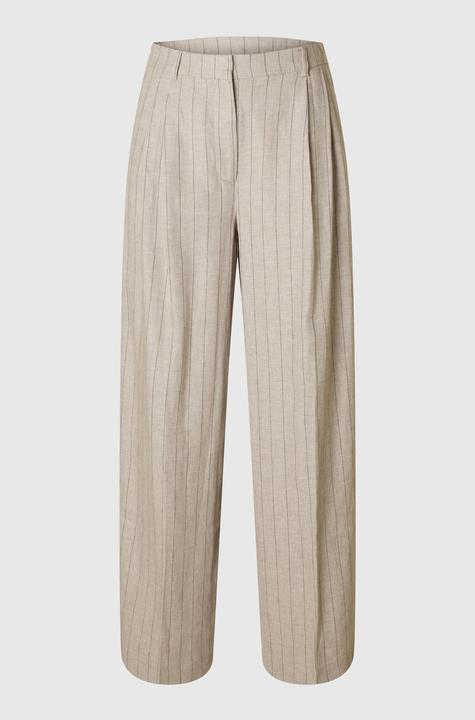 Produktbild Selected Femme Leinenmix Hose mit weitem Bein (34)