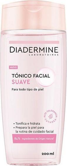 Diadermine Gentle Facial Toner 200ml Refresh Moisturise Soften for All Skin Types (Tonic water, 200 ml)