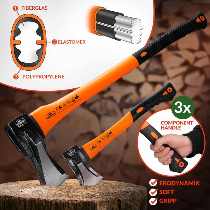 Immagine prodotto Gardebruk Set di asce