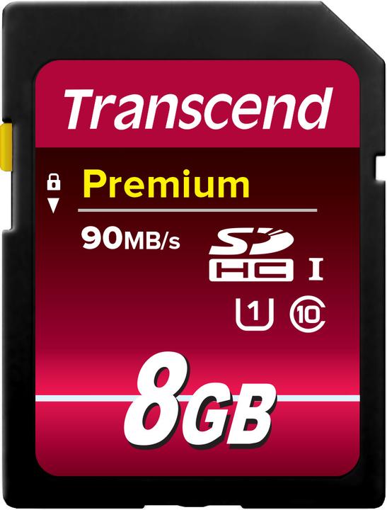 Immagine prodotto Transcend Premium 400x (8 GB, SDHC, U1, UHS-I)