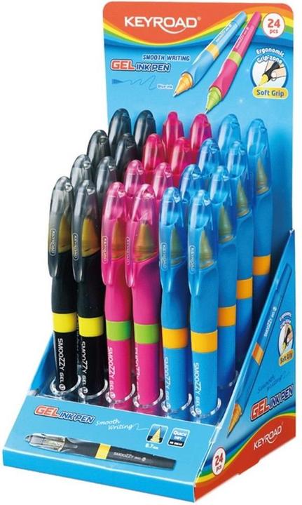 Keyroad Smoozzy Writer Gelstift 0,7 mm (24 Stück) (24 x)