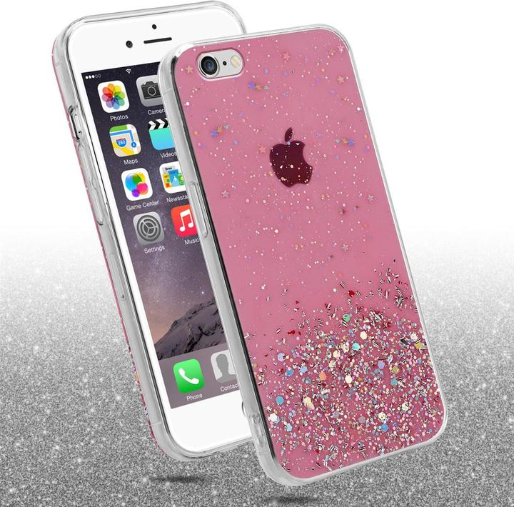 Image du produit Cadorabo Couverture TPU paillettes scintillantes (Apple iPhone 6)