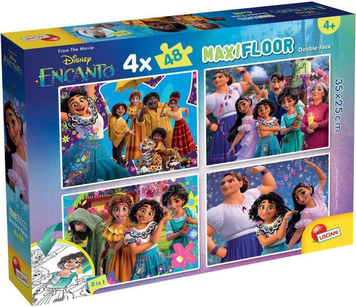 Actual product image Lisciani Disney Puzzle Maxifloor 4 X 48 Encanto (48 pieces)