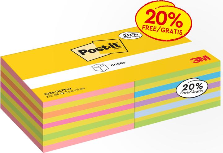Produktbild Post-it Würfel (76 x 76 mm)