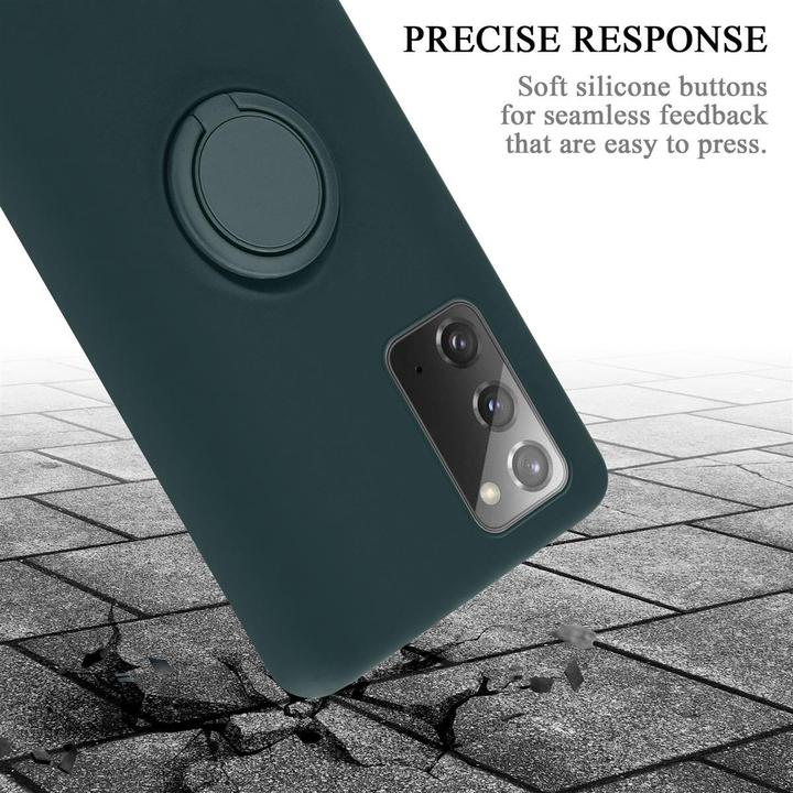 Produktbild Cadorabo TPU Liquid Ring Silicone Case Hülle (Samsung Galaxy Note 20)