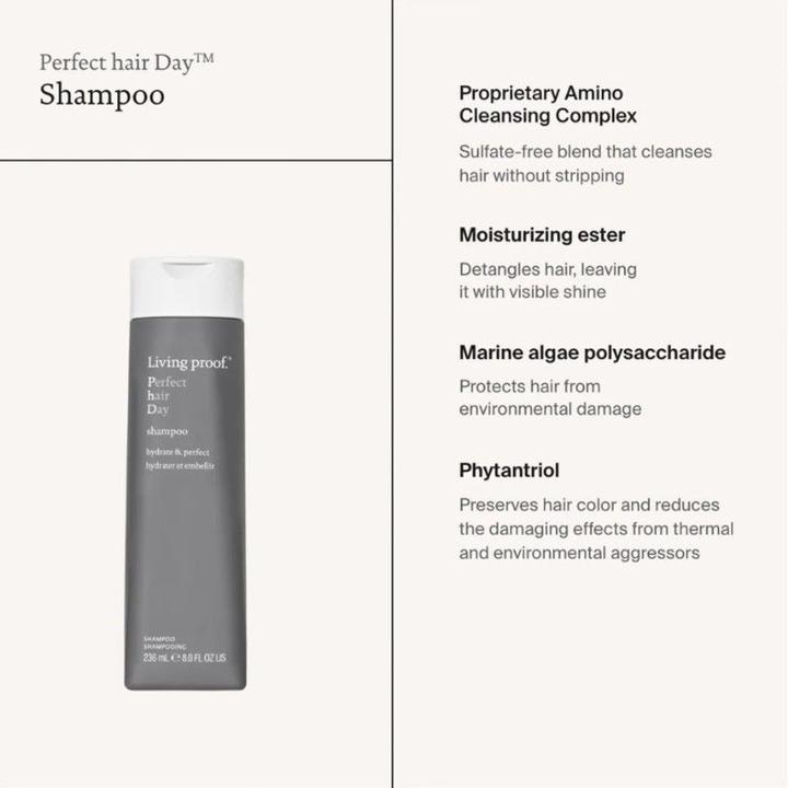 Produktbild Living Proof Perfect Hair Day - Perfect Hair Day Shampoo (60 ml, Flüssiges Shampoo)