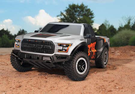 Produktbild Traxxas SC.TRUCK F-150 RAPTOR 1:10 2WD EP RTR FOX BL-2s BRUSHLESS OHNE LadegerÃ¤t und OHNE Akku (RTR Ready-to-Run)