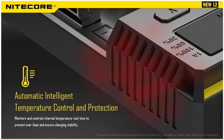 Image du produit Nitecore Nouveau i2 (1 pcs, 18650, Chargeurs sans batterie)