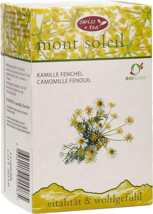 Actual product image Swisstea Chamomile tea mont Soleil (63 g)