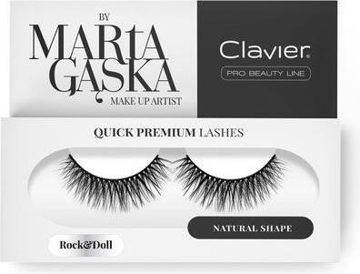 Actual product image Clavier Quick Premium Lashes Eyelashes On Rock&Doll 804 (Artificial eyelashes)