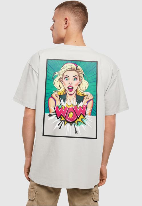 Actual product image Merchcode WOW Comic Heavy Oversized Tee - 116851 (XS)