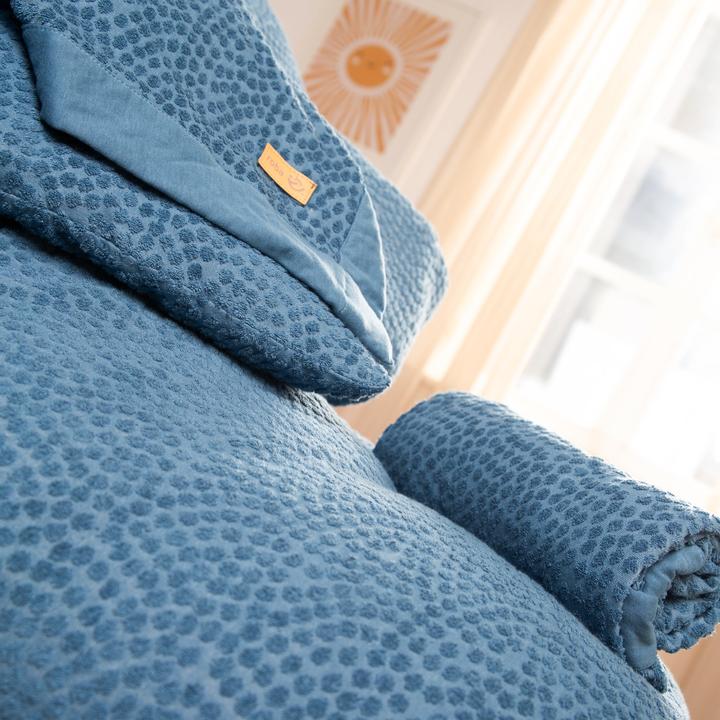 Immagine prodotto Roba Sacco a pelo 'Conchiglie' indaco (90 cm, Tutto l'anno)