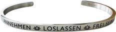 Actual product image PranaHaus Armreif "Annehmen Loslassen Frei Sein"