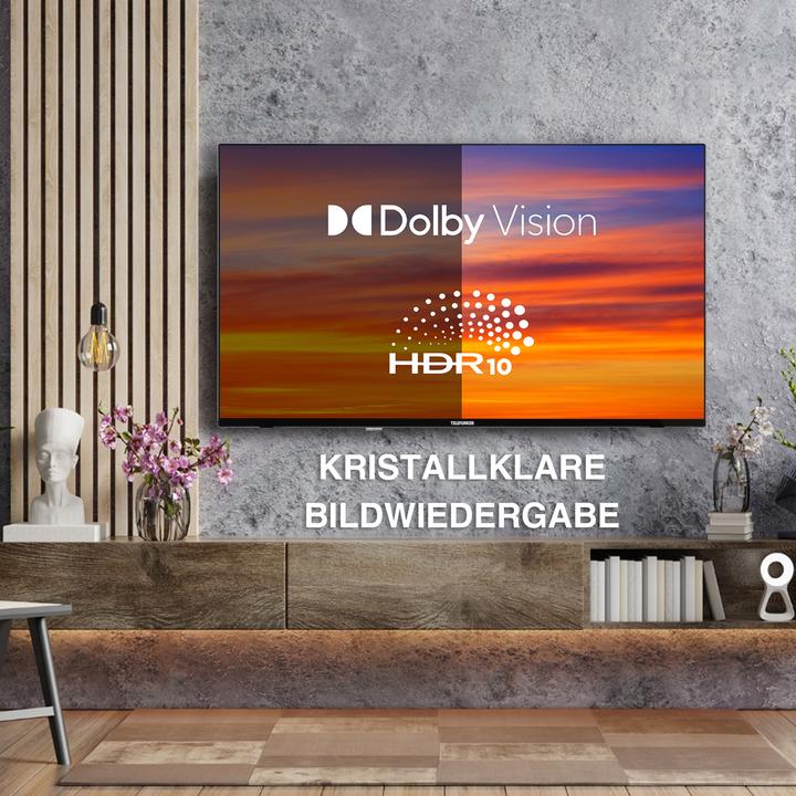 Produktbild Telefunken 50 Zoll Fernseher Fire TV (4K UHD Smart TV, HDR Dolby Vision, Dolby Atmos, Triple-Tuner) (50", LED, 4K, 2024)