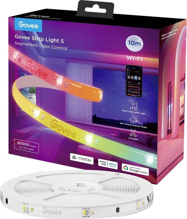 Actual product image Govee Stripe Light S (RGB, 1000 cm, Indoor)