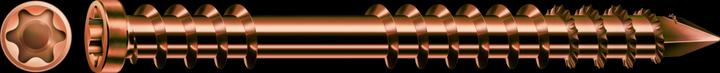 Image du produit Spax D Vis pour terrasse en bois à tête cylindrique 5.0x 50 Torx 25 Acier inoxydable A2 antique (1 Vis par pièce)