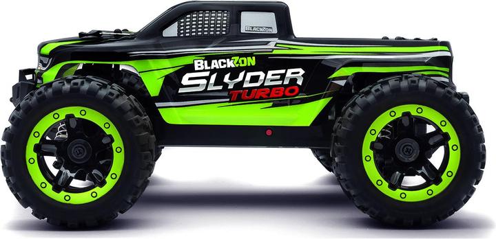 Actual product image Blackzon - Slyder MT Turbo 1/16 4WD 2S Brushless - Green (540208) (RTR Ready-to-Run)