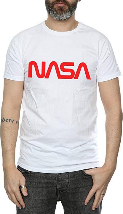 Immagine prodotto Nasa Maglietta uomo Modern Logo in cotone (L)