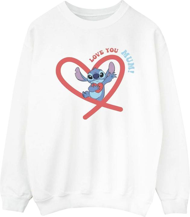 Disney Lilo & Stitch Love You Mum Sweatshirt (XL)