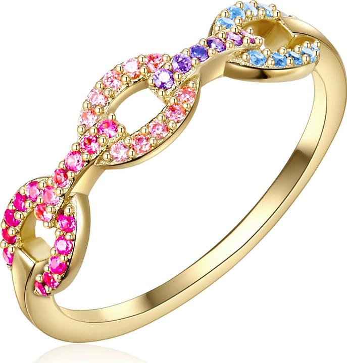 Immagine prodotto Glanzstücke München Donna Argento Cubic Zirconia Oro Giallo - 23590 (58, 925 Argento)
