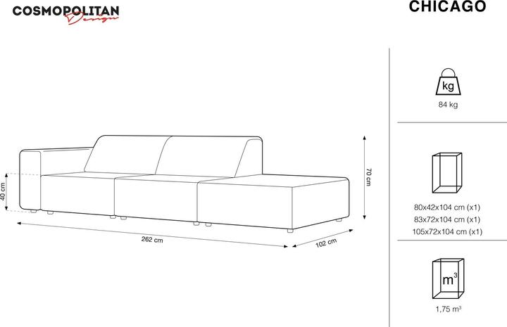 Image du produit Cosmopolitan Design Chicago (3 places)