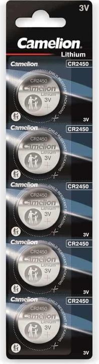 Camelion Lithium (5 Stk., CR2450, 550 mAh)