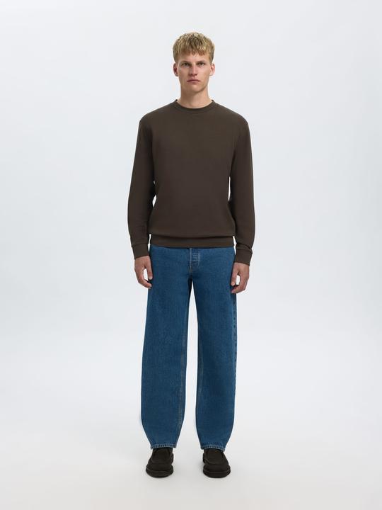 Actual product image Selected Homme Slhemanuel Soft Crew Neck Sweat Noos (S)