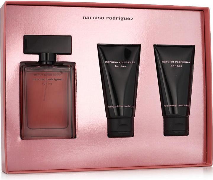 Image du produit Narciso Rodriguez Musc Noir Noël 2023 Rose Eau de Parfum 50 / Lotion pour le corps Gel douche (Eau de parfum, 50 ml)
