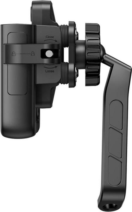 Actual product image Baseus GoTrip Series Bike Phone Mount Rearview Mirror Version Cluster Black