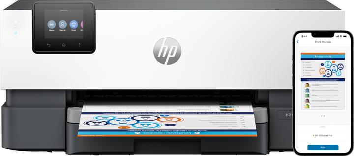 Actual product image HP OfficeJet Pro 9110b (Thermal printing, Colour)