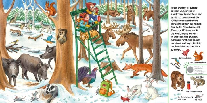Produktbild Hör mal (Soundbuch): Wimmelbuch: Weihnachten (Marion Elitez, Deutsch)