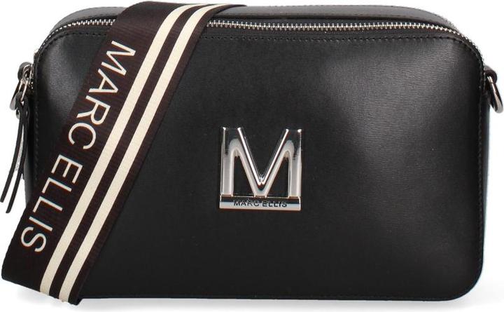 Actual product image Marc Ellis Damen Schultertasche Made In Italy - Oriana Pro - 100% Leder - 26.0 X 17.0 X 9.0 Cm
