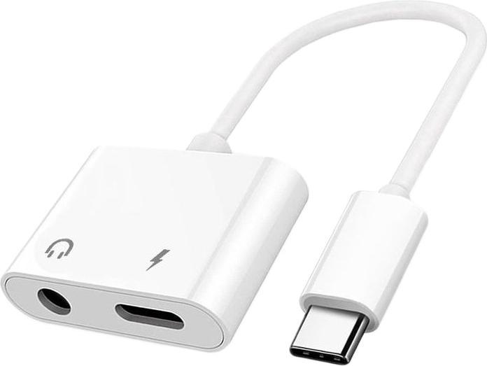 Actual product image DLH USB-C Adapter To Audio Jack 3.5mm (USB-C)