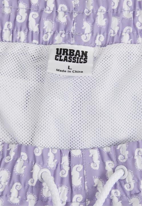 Actual product image Urban Classics Pattern Swim Shorts - 4984 (5XL)