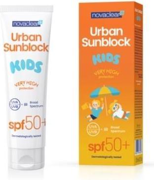 Immagine prodotto Novaclear Urban, crema solare per bambini a partire da 3 anni, crema, 125 ml (Crema solare, SPF 50, 125 ml)
