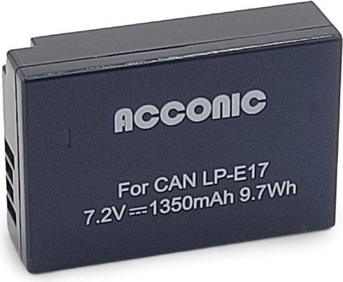 Actual product image Acconic Battery for Canon LP-E17 (Camera battery)