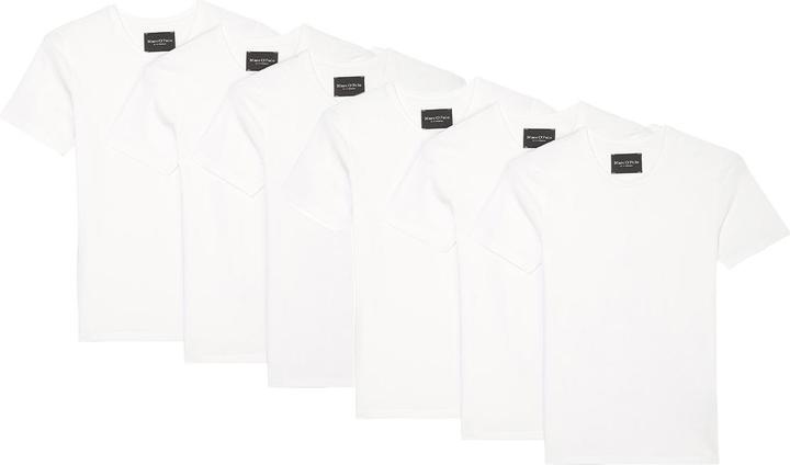 Immagine prodotto Marc O'Polo 6 confezioni di maglietta intima / camicia a maniche lunghe in cotone organico Essentials (S)